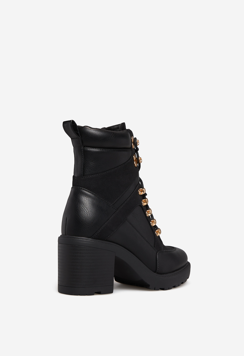 edde lace up bootie