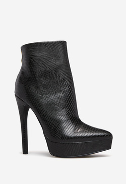 shandee high block heel bootie