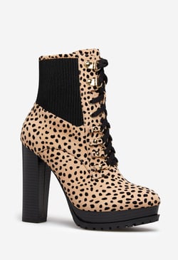 ayah lace up bootie