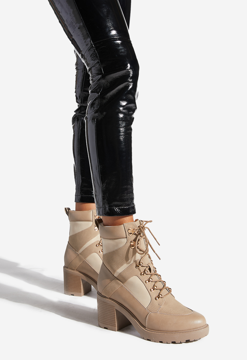 edde lace up bootie