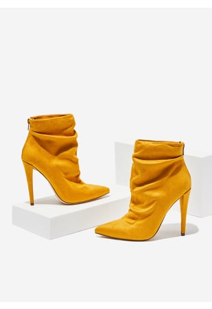 shoedazzle yellow heels