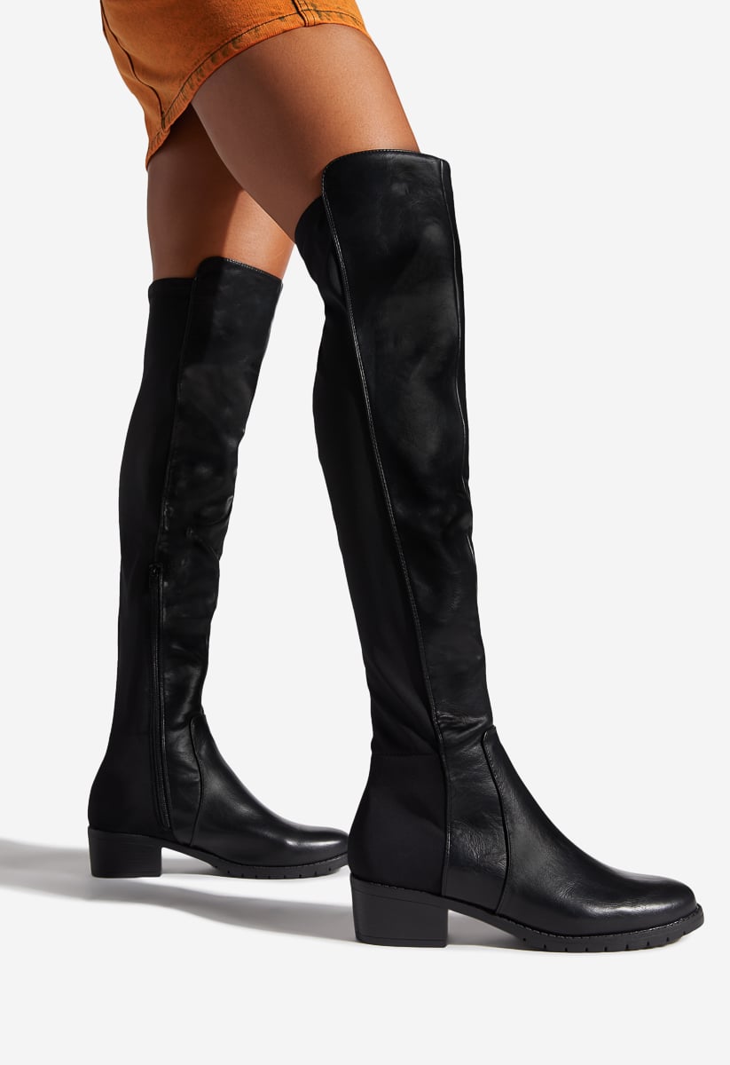 lornah stretch over the knee boot