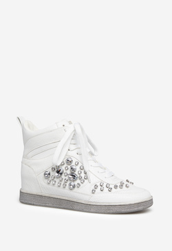 Don't Hold Back High Top Wedge Sneaker