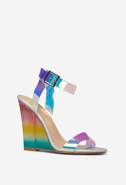 Janiah Clear Wedge