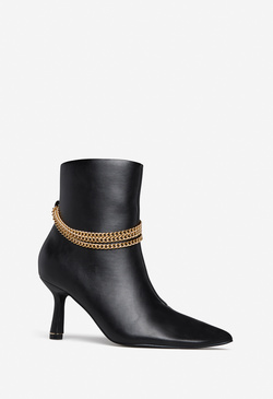 Mimmie Embellished Pointed Toe Bootie