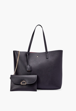 East/west Unlined Tote