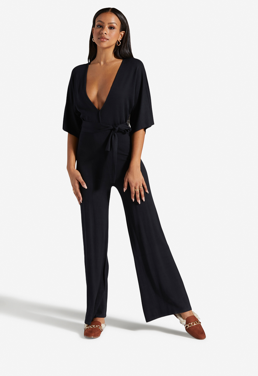 sweater lounge jumpsuit