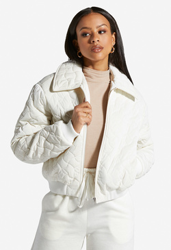 Luxe Quilted Bomber