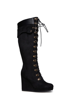 Venee Lace-UP Wedge Boot