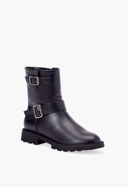 Demi Buckle Bootie