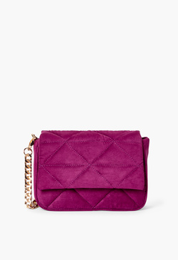 Triangle Quilted Crossbody