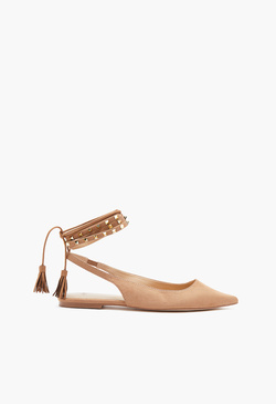 Beatrice Ankle-Wrap Flat