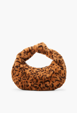 Knotted Woven Zippered Crossbody