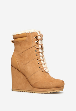 Haideh Wedge Bootie