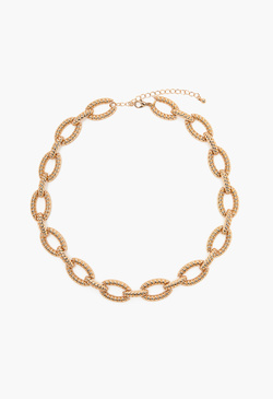 Croissant Link Chain Necklace