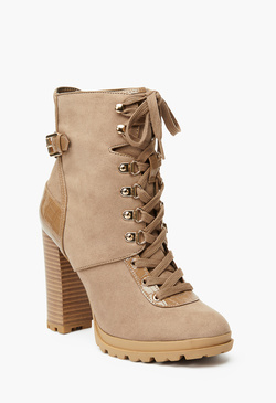 Shandee Harness Lace-Up Bootie
