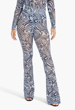 Mesh Flare Leggings
