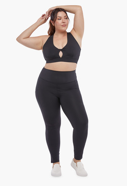 Plus Size High-Waisted Shape And Sculpt Full Length Legging