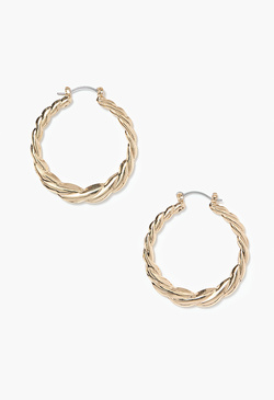 Drew Twisted Rope Creole Hoops