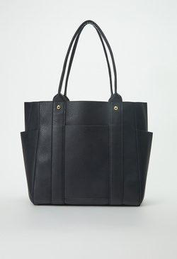 Unlined Multi Pocket Tote