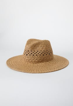 Open Weave Straw Hat