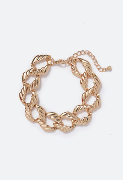 Alani Hetched Chain Bracelet